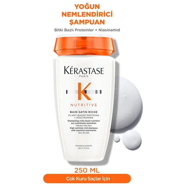 Kerastase Nutritive Bain Satin Riche 250 ml Şampuan - Görsel 3
