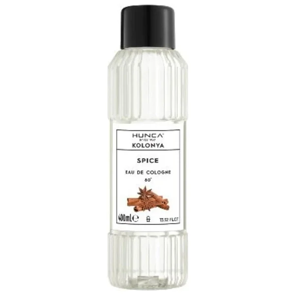 Hunca Care Spice 80 Derece Pet Şişe Kolonya 400 ml - Görsel 4