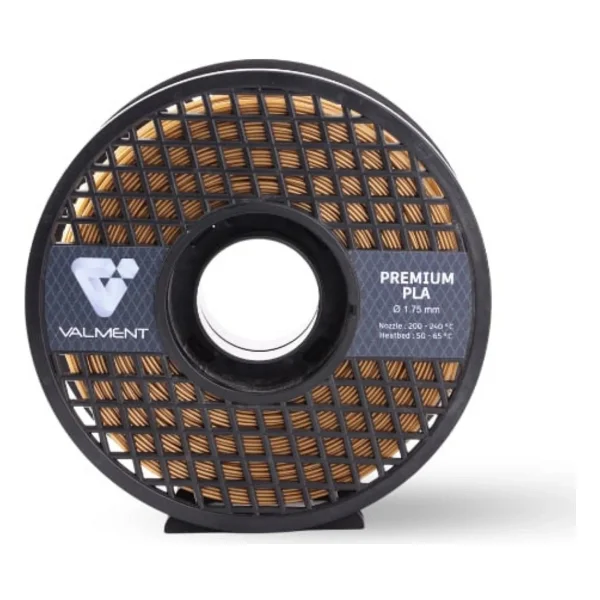 Valment PLA Premium 1.75 mm 1 kg Altın Filament - Görsel 3