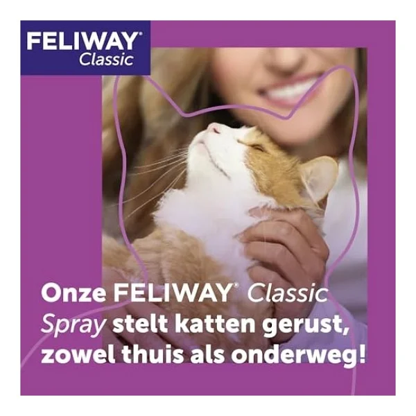 Feliway Classic 60 ml Kediler için Sakinleştirici Sprey - Görsel 2