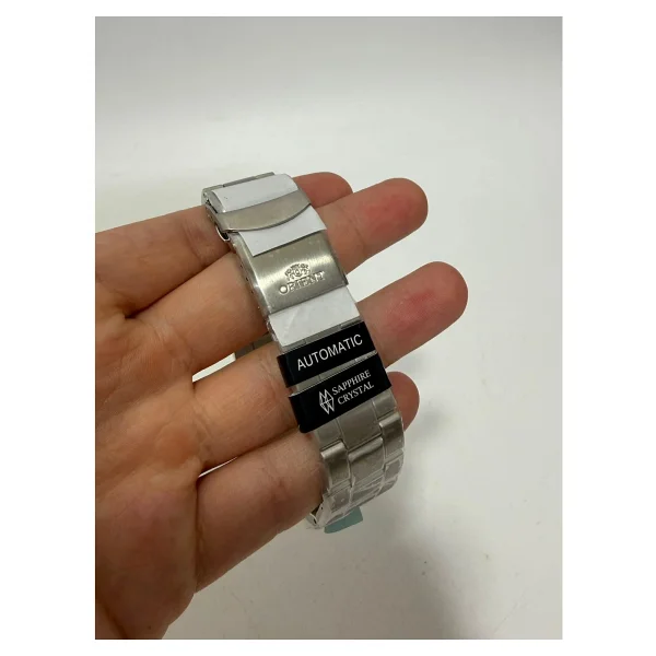 Orient Kamasu RA-AA0003R19B 41.8 mm Çelik Kordon Bordo Erkek Kol Saati - Görsel 8