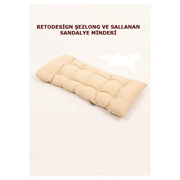 Retodesign Sallanan Sandalye Ve Şezlong Minderi 1083 - Görsel 2