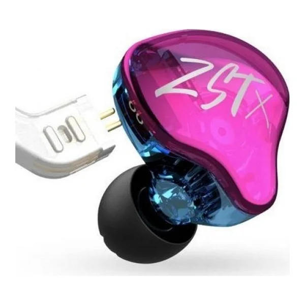 KZ ZST X Hibrit 1BA+1DD Kulak İçi Monitör Kulaklık - Görsel 2