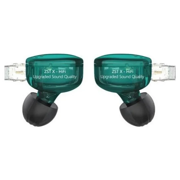 KZ ZST X Hibrit 1BA+1DD Kulak İçi Monitör Kulaklık - Görsel 3