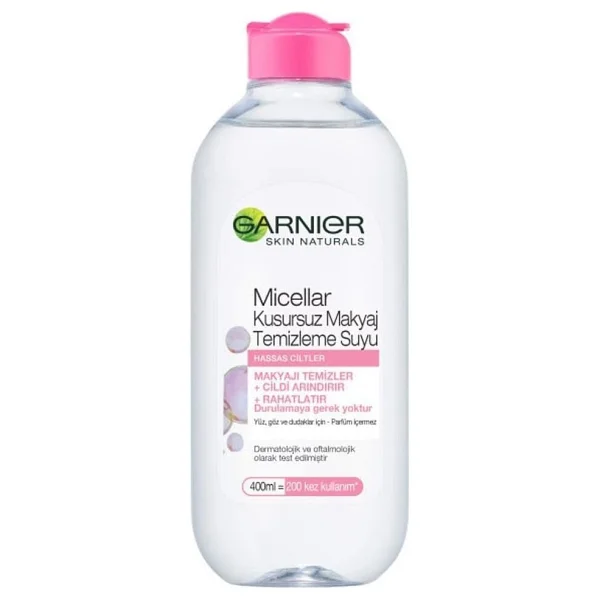 Micellar Makyaj Temizleme Suyu 400ML, 24 Saat Nemlendirme, Hassas Ciltler Için - Option-1 - Görsel 3