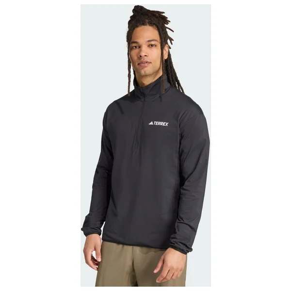 Adidas Terrex Multi Climawarm JM0143 Yarım Fermuarlı Siyah Erkek Sweatshirt - Görsel 6