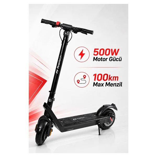 Pirantech X9 850 W Elektrikli Scooter - Görsel 2