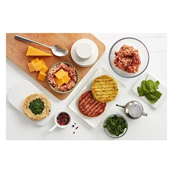 lekue Açık Yeşil Burger Kalıbı 11x3,5cm - Görsel 4