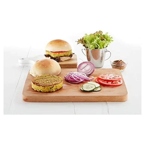 lekue Açık Yeşil Burger Kalıbı 11x3,5cm - Görsel 5