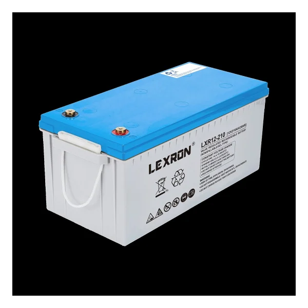 Lexron LXR12-210 12 V 210 Ah Nano-Karbon Jel Akü - Görsel 2