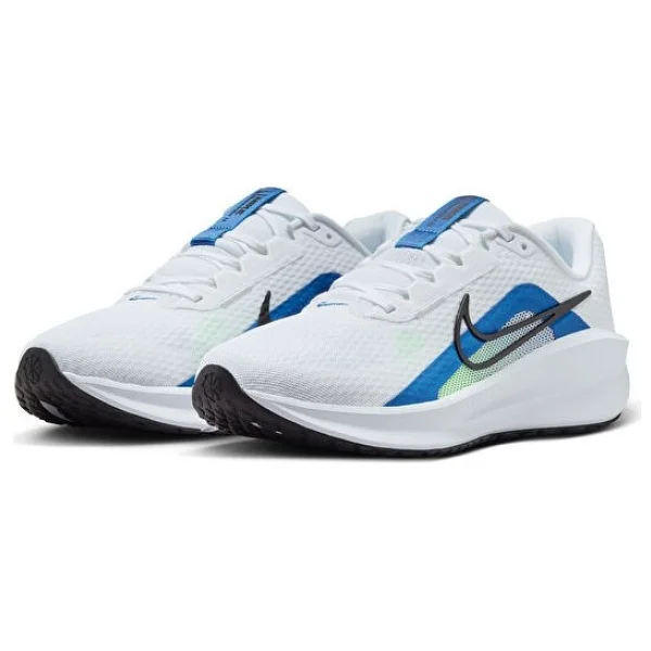 Nike Downshifter 13 FD6454-103 Beyaz-Mavi Erkek Koşu Ayakkabısı - Görsel 3
