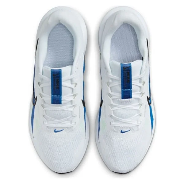 Nike Downshifter 13 FD6454-103 Beyaz-Mavi Erkek Koşu Ayakkabısı - Görsel 4