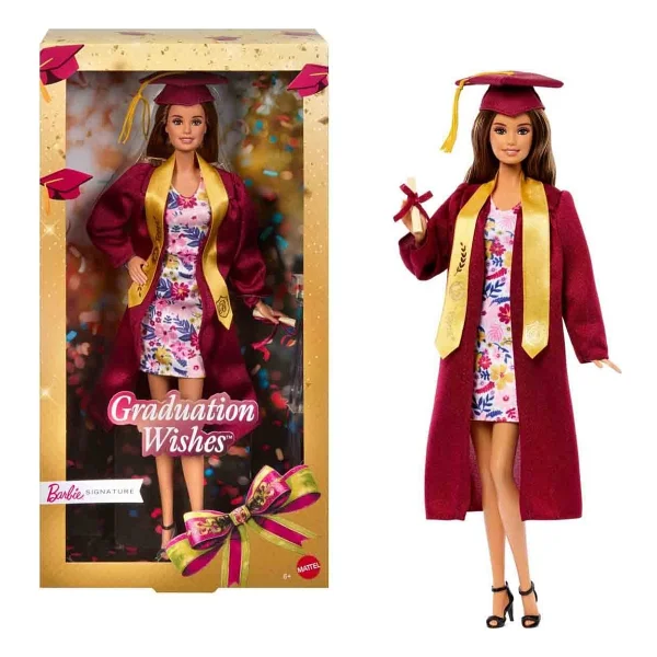 Barbie Signature Mezuniyet Kutlaması Bebeği JJX81 - Görsel 6