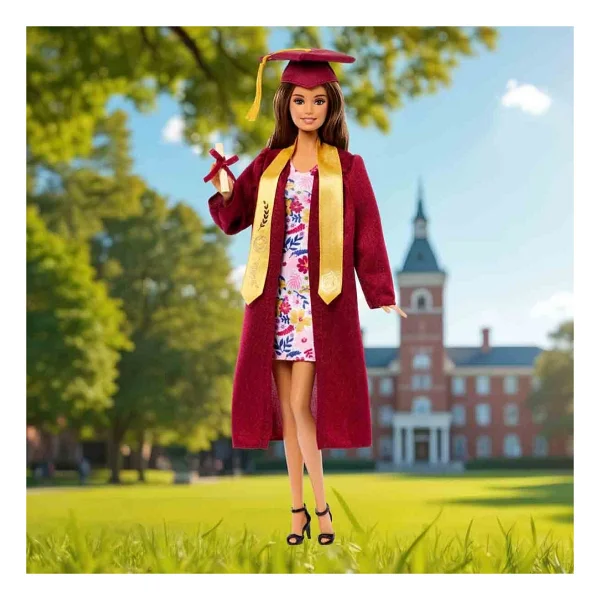 Barbie Signature Mezuniyet Kutlaması Bebeği JJX81 - Görsel 3