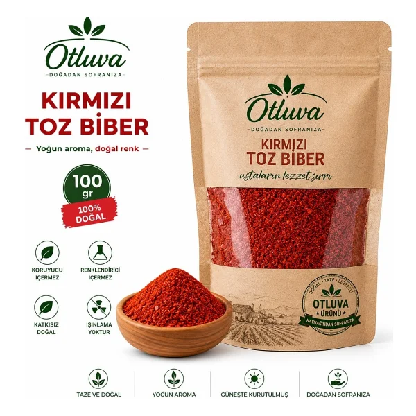 Tatlı Toz Biber 250 gr - Görsel 4