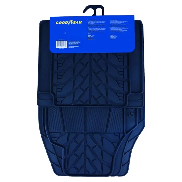 Goodyear Pro PVC Universal Oto Paspas Seti - Tam Koruma, Şık Tasarım - Siyah - Görsel 6