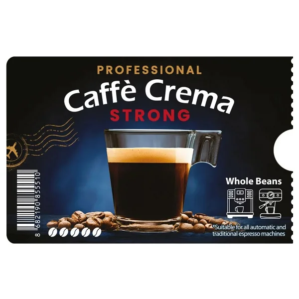 Moliendo Professional Caffe Crema Strong Çekirdek Kahve 1 kg - Görsel 2