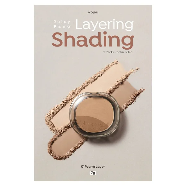 A'pıeu Juicy-Pang Layering Shading Kontür Paleti - Görsel 8