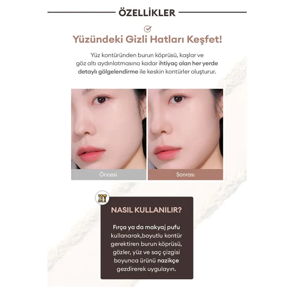 A'pıeu Juicy-Pang Layering Shading Kontür Paleti - Görsel 4