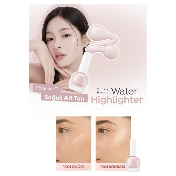 Missha Apieu Juicy-Pang Water PK01 Likit Highlighter - Görsel 3