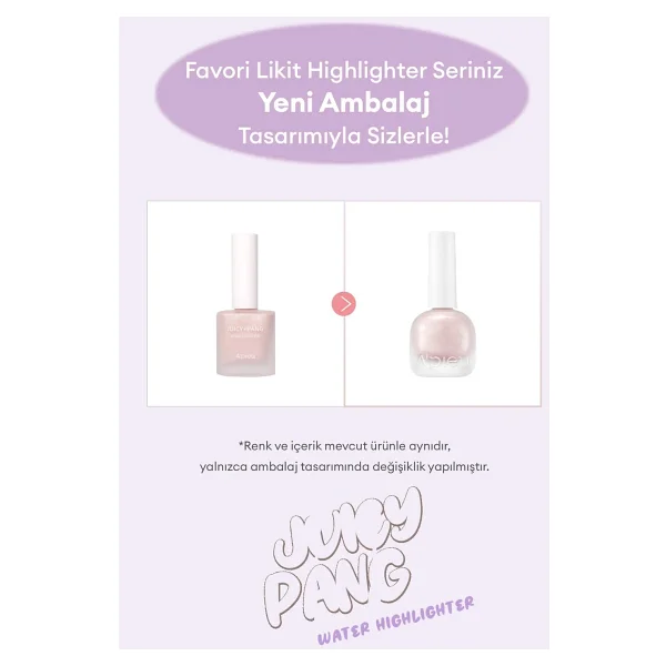 Missha Apieu Juicy-Pang Water PK01 Likit Highlighter - Görsel 6