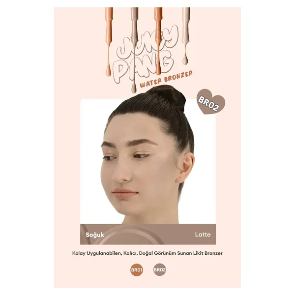 A'pıeu Juicy-Pang Water BR02 Latte Likit Bronzer - Görsel 2