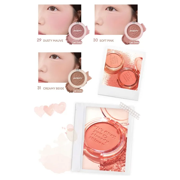 Peripera Pure Blushed Sunshine Cheek Sebum Dengeleyici 06 Morning Blush Allık - Görsel 7