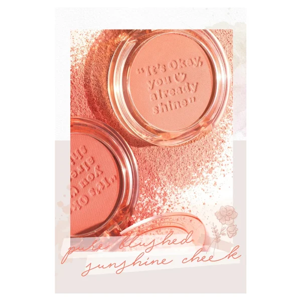 Peripera Pure Blushed Sunshine Cheek Sebum Dengeleyici 06 Morning Blush Allık - Görsel 8