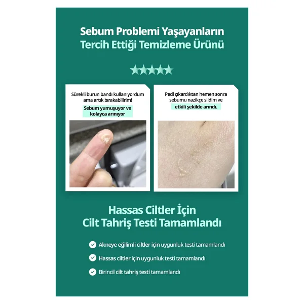 DERMATORY Salisilik Asitli Sebum Arındırıcı Cilt Temizleme Pedi Salicinic Pore Trouble Melting Pad - Görsel 6