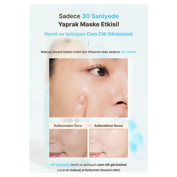 Menokin Moisture 30 Seconds Quick Bubble Hyaluronik Asit Nemlendirici 95 ml Köpük Yüz Maskesi - Görsel 6