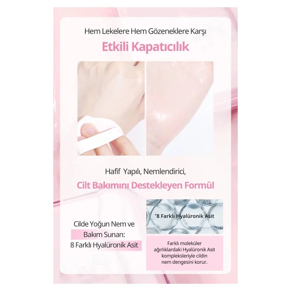 CLIO Kill Cover Mesh Glow Essential Cushion Set SPF 50+ PA++++ Cushion Fondöten - Görsel 4