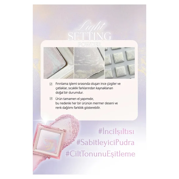CLIO Light Setting 02 Candy Mellow 4.8 gr Sabitleyici Pudra - Görsel 8