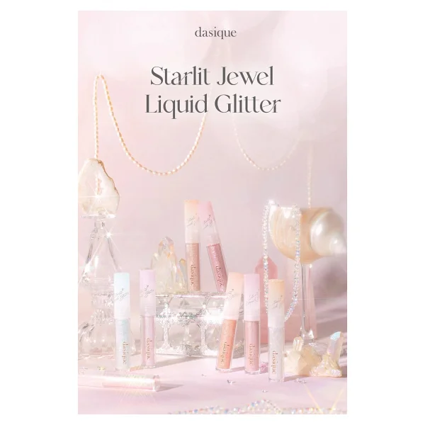 Dasique Starlit Jewel Glitter 04 Rose Quartz Likit Far - Görsel 9