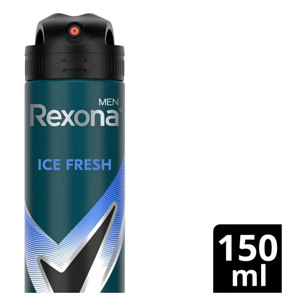 Rexona Men Üstün Koruma Invisible Ice Fresh 150 ml Erkek Deodorant - Görsel 2