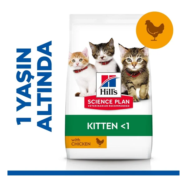 Hill's Kitten Tavuklu 1.5 kg Yavru Kedi Maması - Görsel 6