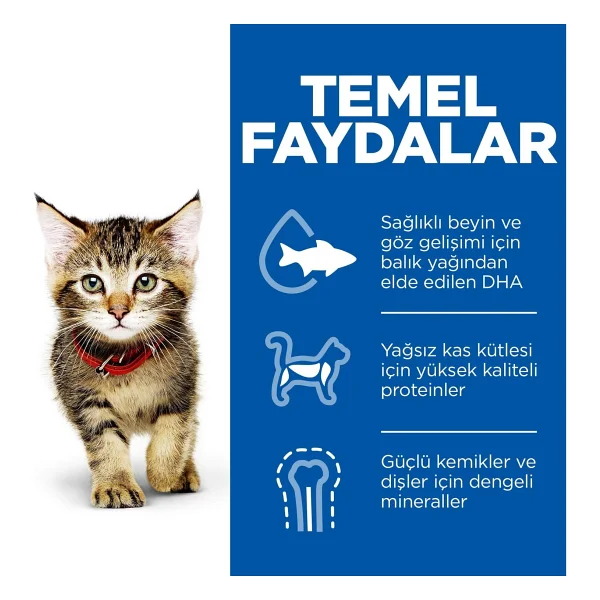 Hill's Kitten Tavuklu 1.5 kg Yavru Kedi Maması - Görsel 5