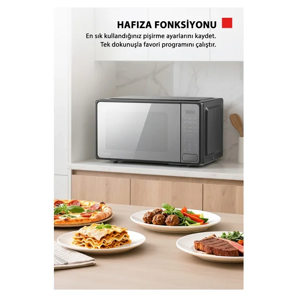 Toshiba MM2-EM20PF-MB 20 lt Mikrodalga Fırın - Görsel 9