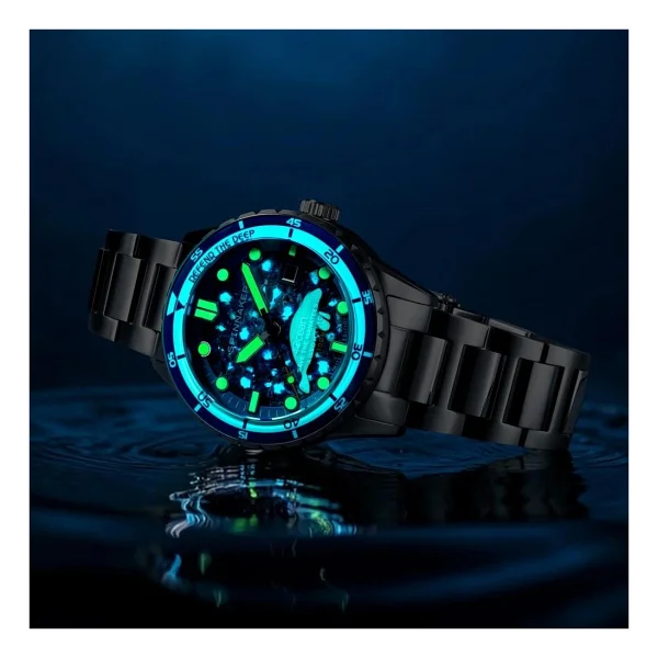 Spinnaker Hass 4 Ocean Limited Edition SP-5172-11 Mavi Erkek Kol Saati - Görsel 3