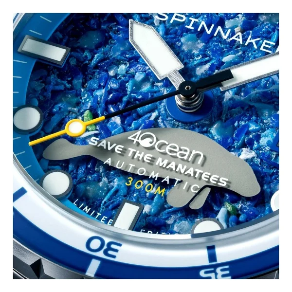Spinnaker Hass 4 Ocean Limited Edition SP-5172-11 Mavi Erkek Kol Saati - Görsel 7