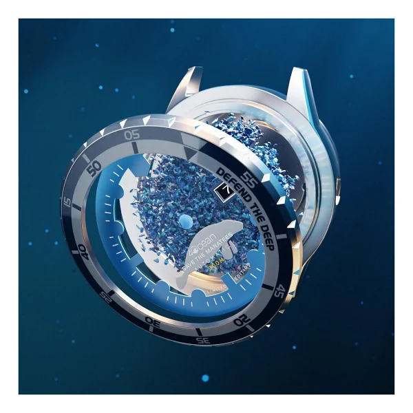 Spinnaker Hass 4 Ocean Limited Edition SP-5172-11 Mavi Erkek Kol Saati - Görsel 8