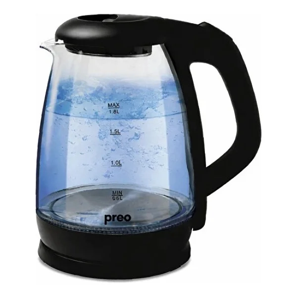 Preo KT05 1.8 lt 1800 W Cam Kettle - Görsel 2