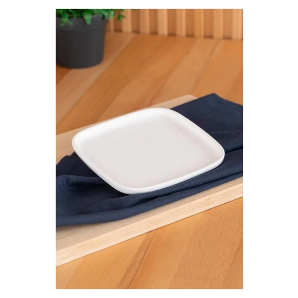 Acar Pure Royal Kare Tatlı Tabağı 15 cm - Görsel 3