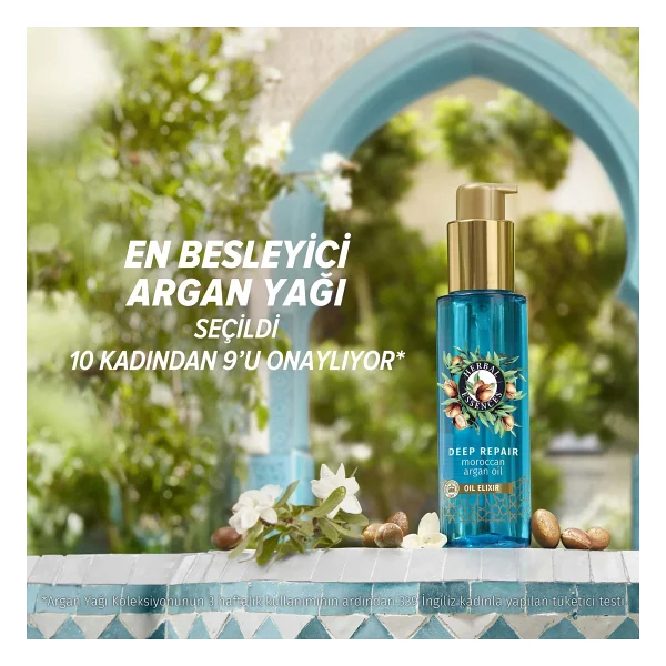 Herbal Essences Derinlemesine Onarım Argan 95 ml Saç Bakım Yağı - Görsel 7