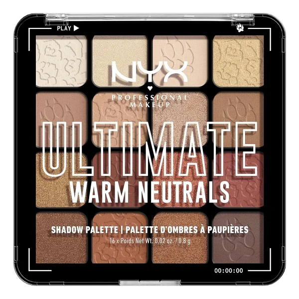 NYX PROFESSIONAL MAKEUP, Nihai Gölge Paleti, Göz Farı Paleti - Sıcak Nötrler - Görsel 6