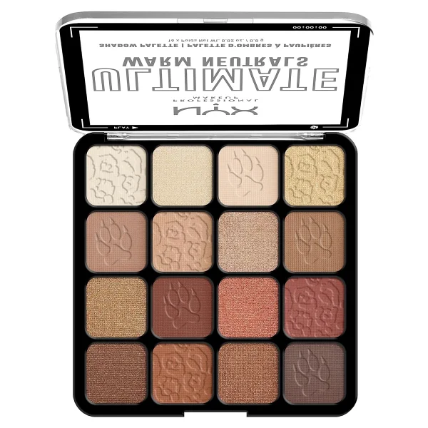NYX PROFESSIONAL MAKEUP, Nihai Gölge Paleti, Göz Farı Paleti - Sıcak Nötrler - Görsel 2