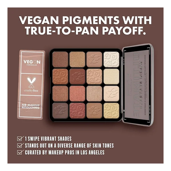 NYX PROFESSIONAL MAKEUP, Nihai Gölge Paleti, Göz Farı Paleti - Sıcak Nötrler - Görsel 4