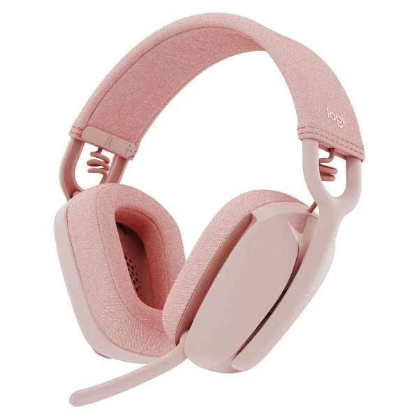 Logitech Zone Vibe 100 Bluetooth Çağrı Merkezi Kulaklığı Pembe - Görsel 6
