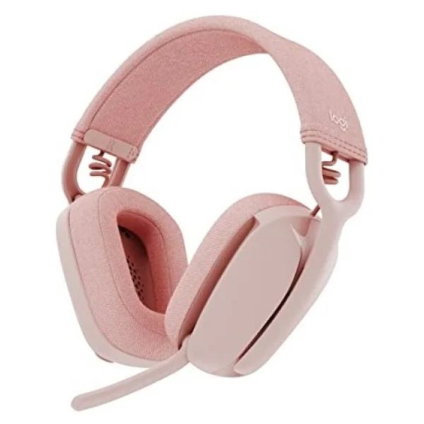 Logitech Zone Vibe 100 Bluetooth Çağrı Merkezi Kulaklığı Pembe - Görsel 2