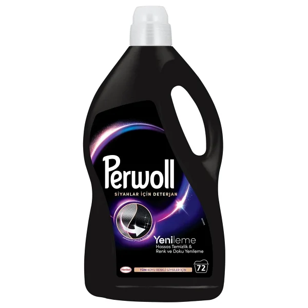 Perwoll Yenileme Siyahlar için Sıvı Deterjan 72 Yıkama 3.96 lt - Görsel 5