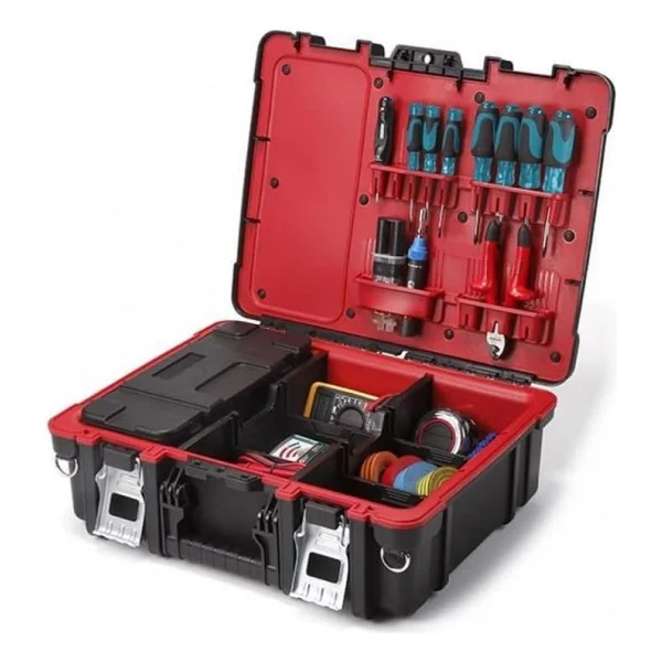 Keter TECHNICIAN CASE alet çantası, siyah, 48 x 38 x 17,5 cm - Görsel 5